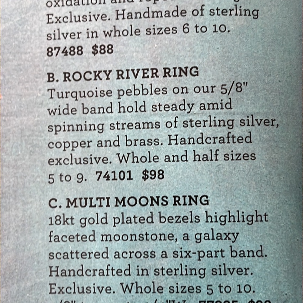 New Sundance Rocky River ring - Picture 4 of 4